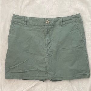 DOCKERS Green Casual Skirt- Short. Size 10